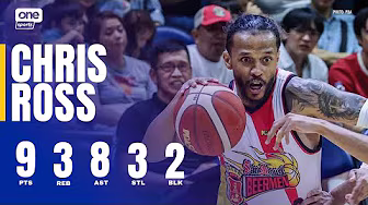 Chris Ross DROPS 9 PTS, 3 REB, 8 AST vs. Brgy. Ginebra | PBA SEASON 50 PHILIPPINE CUP | HIGHLIGHTS
