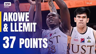 Colins Akowe & Mark Llemit COMBINE for 37 PTS vs Adamson 🐯 | UAAP SEASON 88 MEN’S BASKETBALL ROUND 2