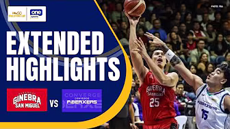 BRGY. GINEBRA vs. CONVERGE | EXTENDED HIGHLIGHTS | PBA SEASON 50 PHILIPPINE CUP | DEC 25, 2025