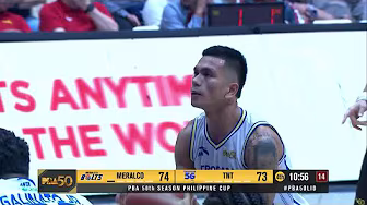 Jio Jalalon LEADS THE STEALS for TNT to TIE THE BALL GAME | PBA Season 50 Philippine Cup
