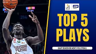 TOP 5 PLAYS | UAAP SEASON 88 MEN’S BASKETBALL | OCTOBER 8, 2025