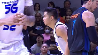 RR Pogoy DROPS BACK-TO-BACK TRIPLES for TNT vs. Meralco | PBA Season 50 Philippine Cup