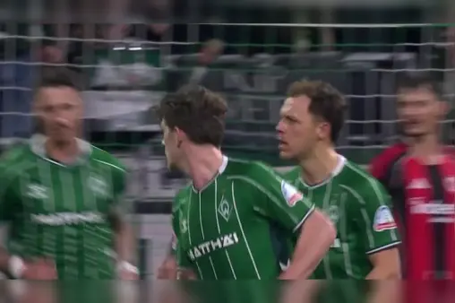 Werder Bremen VS Eintracht Frankfurt Highlight