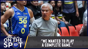 Coach Chot Reyes on their bounce back dub vs. NLEX | #OSOnTheSpot