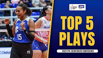 TOP 5 PLAYS | 2025 PVL REINFORCED CONFERENCE | OCTOBER 23, 2025