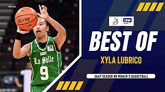 BEST OF XYLA LUBRICO | UAAP SEASON 88 WOMEN’S BASKETBALL | HIGHLIGHTS