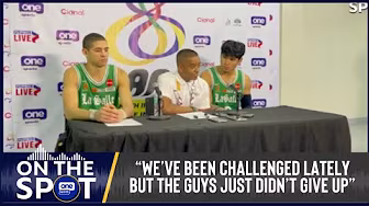 Topex Robinson on DLSU’s resilient win over UP | #OSOnTheSpot