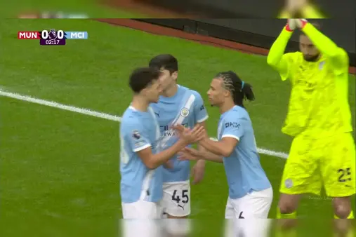 Manchester United VS Manchester City Highlight