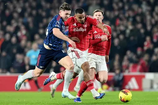 Nottingham Forest VS Arsenal Replay