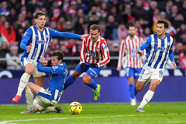 Atlético Madrid VS Deportivo Alavés Highlight