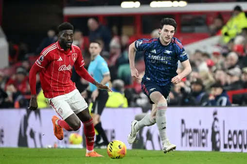 Nottingham Forest VS Arsenal Replay