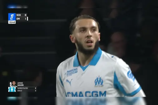 Angers VS Marseille Highlight