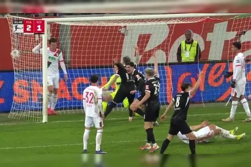 Augsburg VS Freiburg Highlight