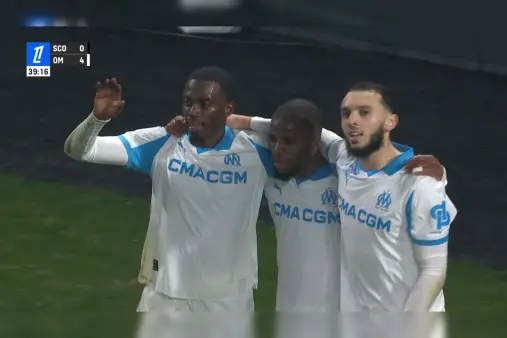 Angers VS Marseille Highlight