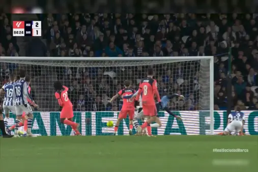 Real Sociedad VS Barcelona Highlight