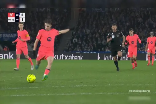 Real Sociedad VS Barcelona Highlight
