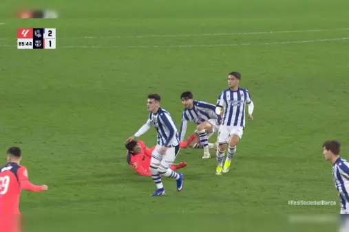 Real Sociedad VS Barcelona Highlight