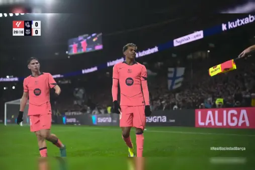 Real Sociedad VS Barcelona Highlight