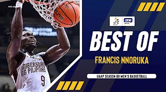 BEST OF FRANCIS NNORUKA | UAAP SEASON 88 MEN’S BASKETBALL | HIGHLIGHTS