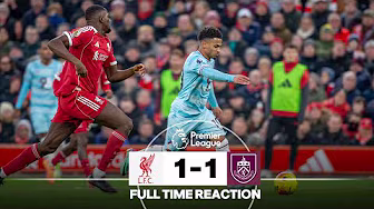 Burnley Hold Liverpool To A Point At Anfield | FULL TIME REACTION | Burnley 1-1 Liverpool