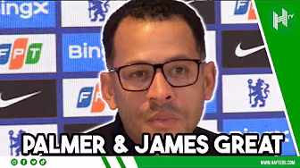 Palmer & James BRILLIANT | Liam Rosenior | Chelsea 2-0 Brentford