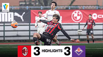 Angelicchio-Vladimirov-Castiello per un pareggio rocambolesco | Milan 3-3 Fiorentina | Primavera 1