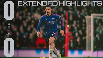 Unbeaten run extended to 11 games | EXTENDED HIGHLIGHTS | Nottingham Forest vs Arsenal (0-0) | EPL