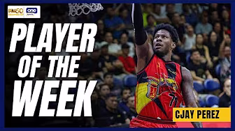 CJAY PEREZ | PLAYER OF THE WEEK | PBA SEASON 50 PHILIPPINE CUP