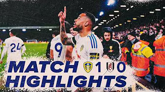 Leeds United 1-0 Fulham | Premier League highlights | Nmecha scores 91st minute winner!