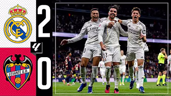 HIGHLIGHTS | Real Madrid 2-0 Levante | LaLiga