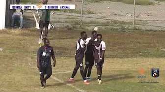 DORMAA UNITY 4 : 0 BEREKUM ARSENAL - 2025/26 ACCESS BANK DIVISION ONE LEAGUE