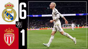 HIGHLIGHTS | Real Madrid 6-1 Monaco | Champions League
