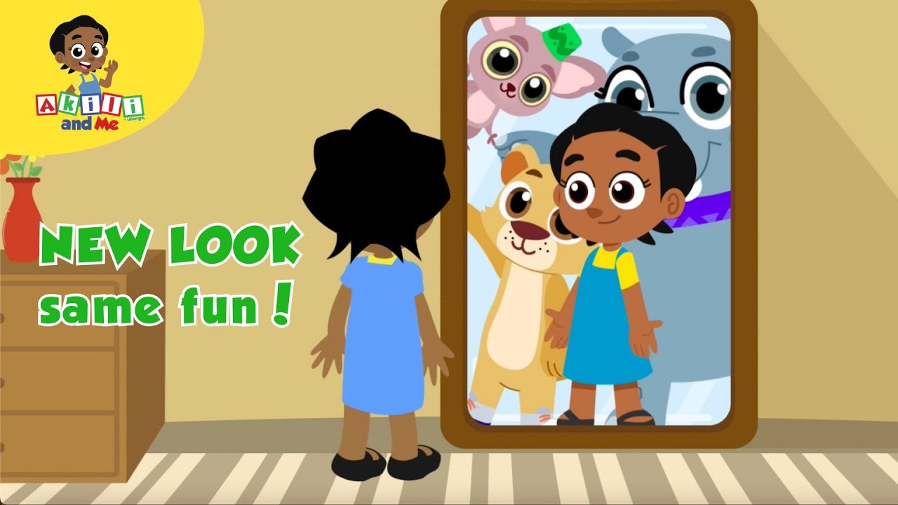 Brand New Akili & Me | New Look, Same fun - Available exclusively on the Ubongo Playroom! #kidslearn