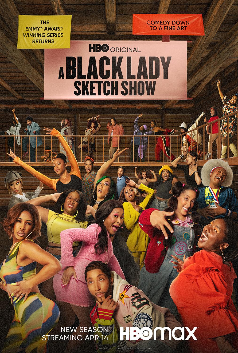 Poster A Black Lady Sketch Show S1-S4