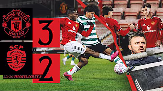 Scanlon Hat-Trick! 🎩 | Man Utd v Sporting | U21s Highlights