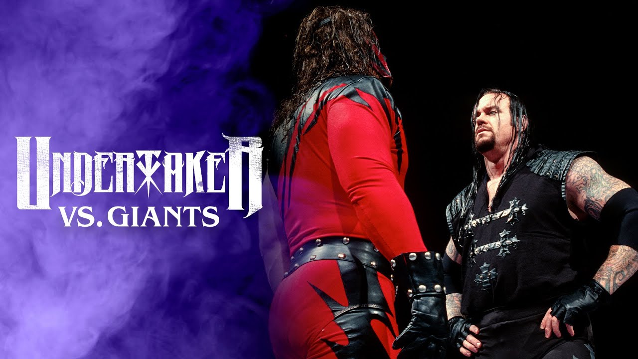 Undertaker vs. Giants matches and moments