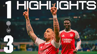 JESUS & GYOKERES GUARANTEE OUR TOP-TWO FINISH | HIGHLIGHTS | Inter Milan vs Arsenal (1-3) | UCL