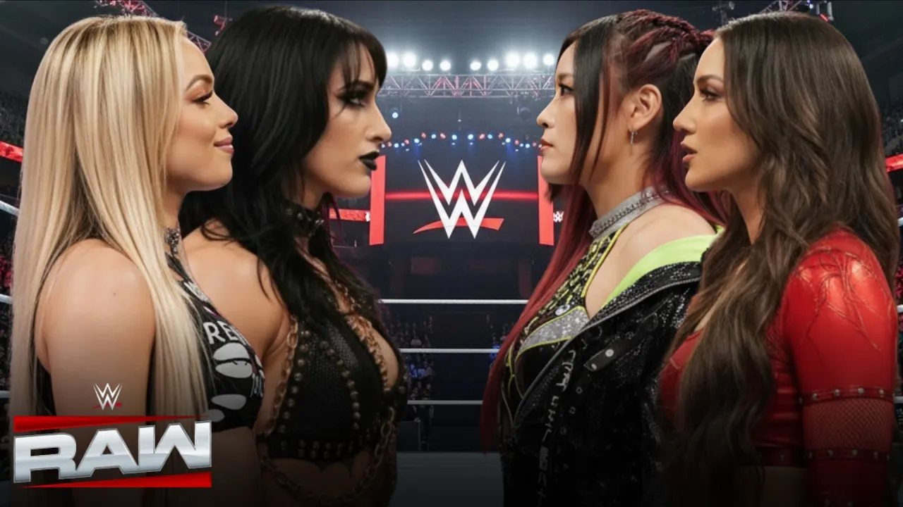 WWE 2K25 - Rhea Ripley Liv Morgan vs Iyo Sky Chelsea Green - FULL MATCH : WWE 30 Oct 2025