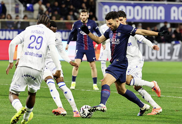 Auxerre VS PSG Highlight