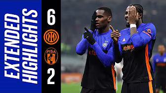SCELTA DI SERATA: RIMONTA FULL OPTIONAL DA SEI GOL ⚽ x 6️⃣| INTER-PISA 6-2 | EXTENDED HIGHLIGHTS 📺
