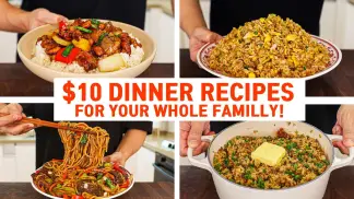 $10 Cheap & Easy Dinner Recipes That Can Feed Your Whole Family! (2026) poster