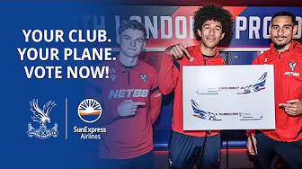 "EVEN PICASSO DOESN'T HAVE 2 MINUTES" 😂 | CPFC x SunExpress aircraft livery ✈️