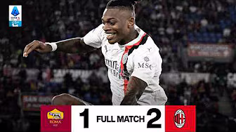 Pure Magic ✨ Leão’s Overhead Kick vs Roma |Serie A 2023/24 | Full Match