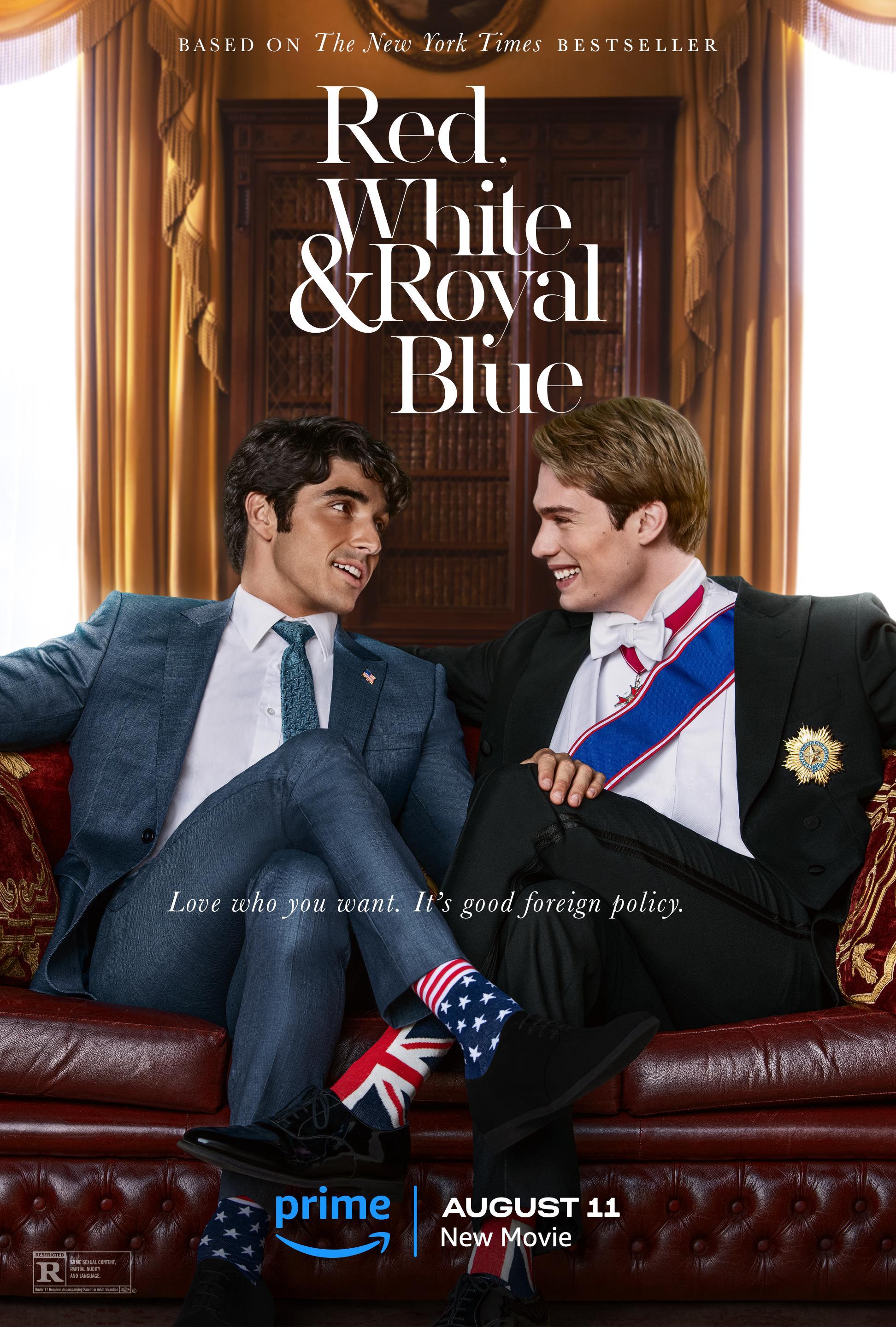 Poster Red, White & Royal Blue