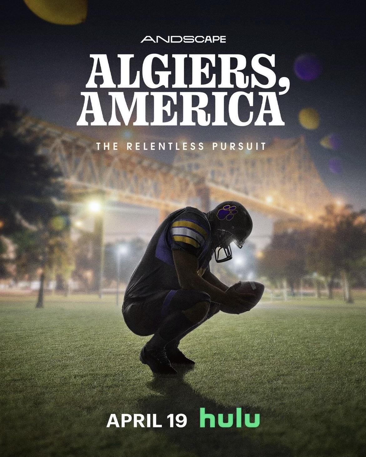 Poster Algiers, America: The Relentless Pursuit