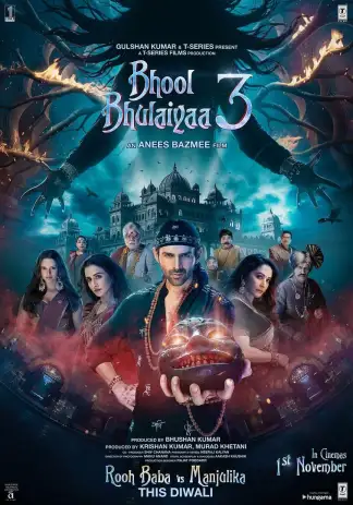 Bhool Bhulaiyaa 3 (2024) poster