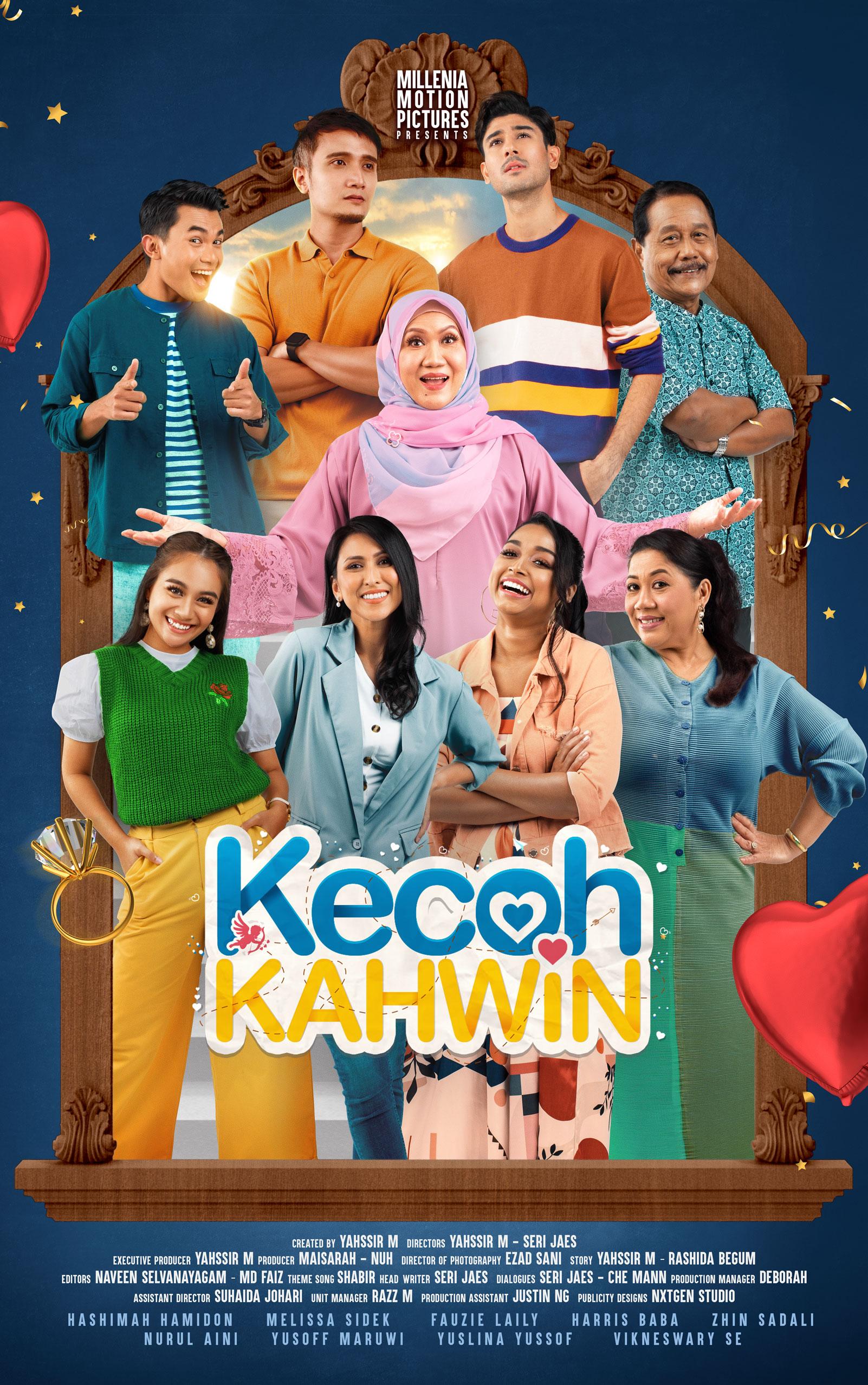 Backdrop film Kecoh Kahwin (2022)