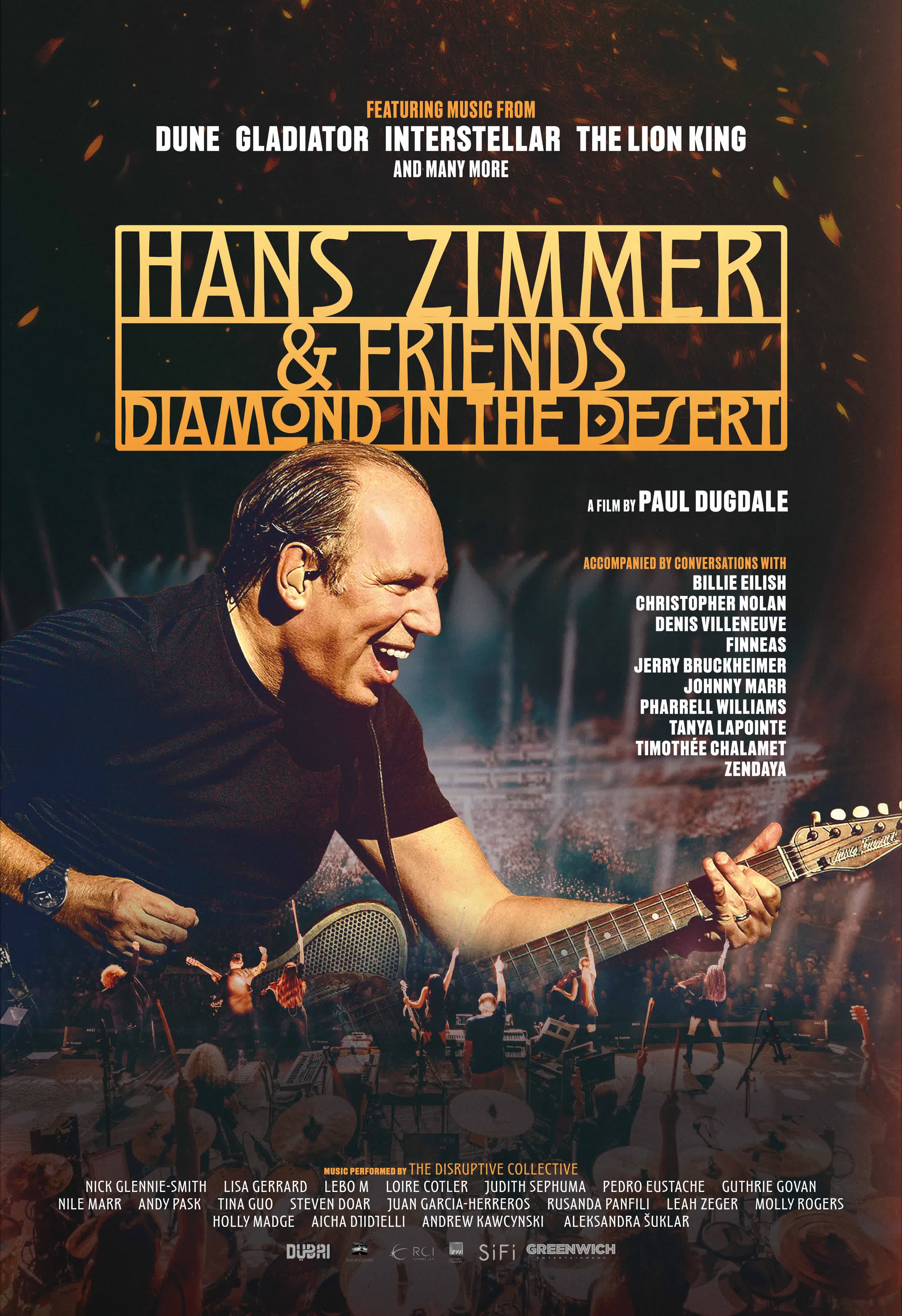 Poster Hans Zimmer & Friends: Diamond in the Desert
