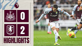 🚀 Buendía STUNNER at St James’ Park 🤩 | Newcastle United 0-2 Aston Villa | Premier League Highlights