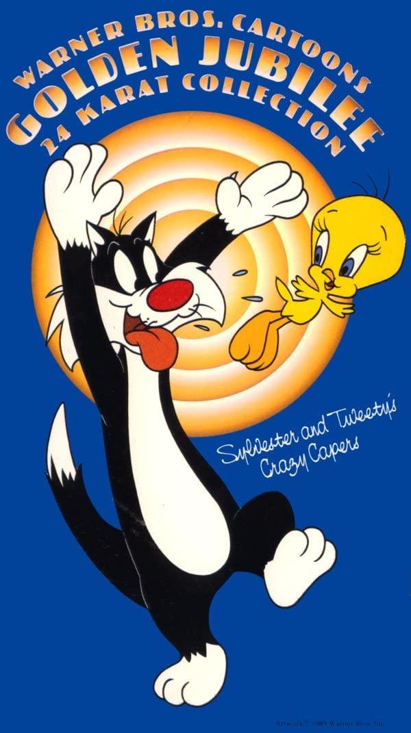 Warner Bros. Cartoons Golden Jubilee 24 Karat Collection - Sylvester and Tweety's Crazy Capers